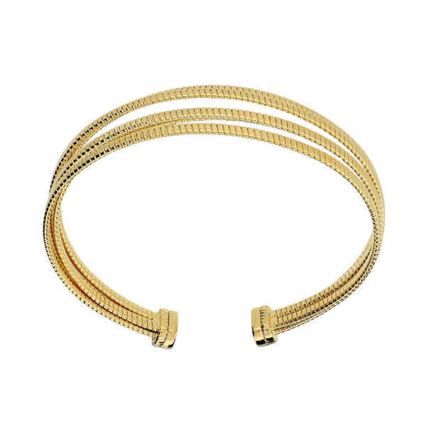 Bracciale Etrusca Multifilo Tubogas WSET00948.YG