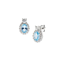 Orecchini Amen Madame in Argento con Zirconi Colorati -