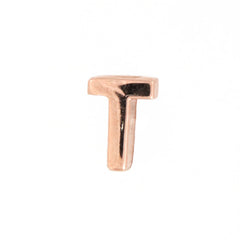 Versari Initial Single Earring Rosé