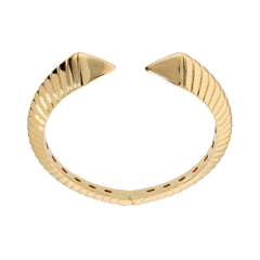 Bracciale Etrusca Rigido Graduato Texture Rigata WSET00920.YG