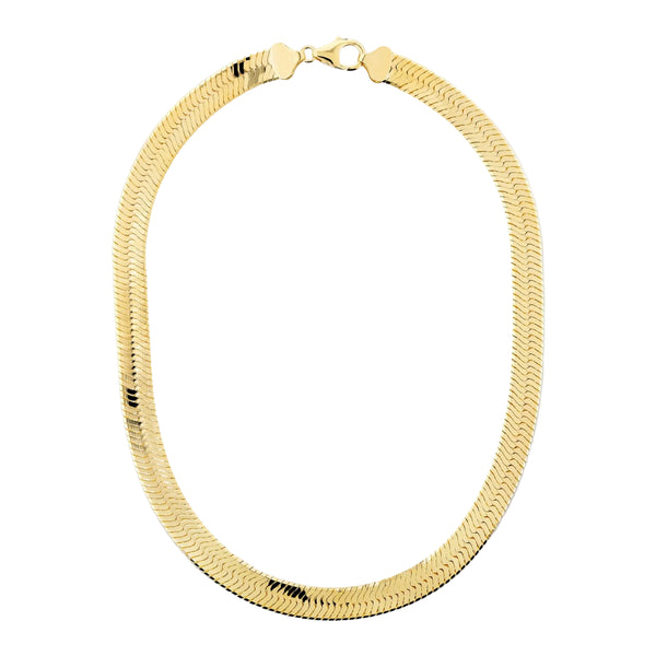 Collana Etrusca Maxi Maglia Snake WSET00935.YG-41