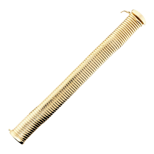 Bracciale Etrusca Maxi Maglia Tubogas WSET00936.YG