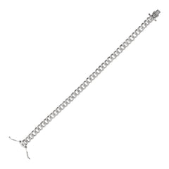 Bronzallure Grumetta Bracelet with Cubic Zirconia -