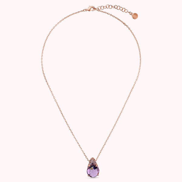 Collana Bronzallure con Ciondolo in Pavé Misto e Prisma Gem WSBZ02611.KU