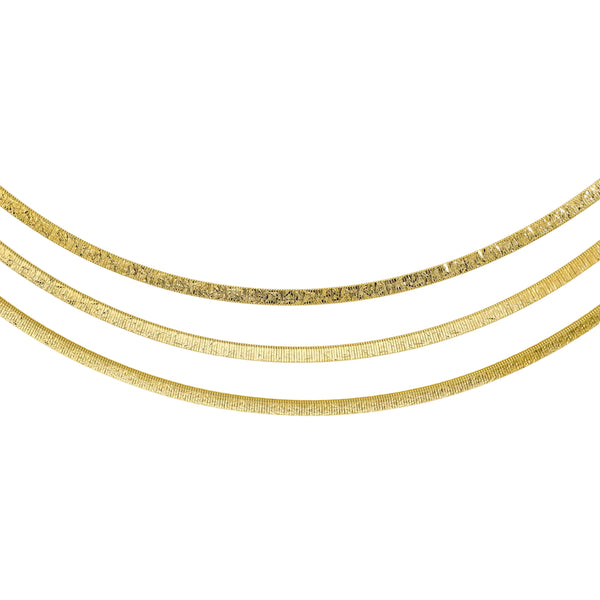 Collana Etrusca Multifilo Tubogas WSET00979.YG
