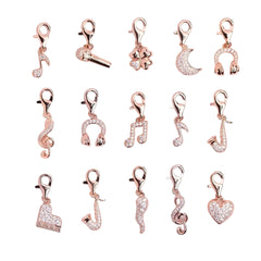 Bronzallure LUCKY CHARM - Ciondolo Coccinella Portafortuna con Pavé di Cubic Zirconia WSBZ02677.LBUG