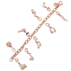 Bronzallure LUCKY CHARM - Ciondolo Coccinella Portafortuna con Pavé di Cubic Zirconia WSBZ02677.LBUG
