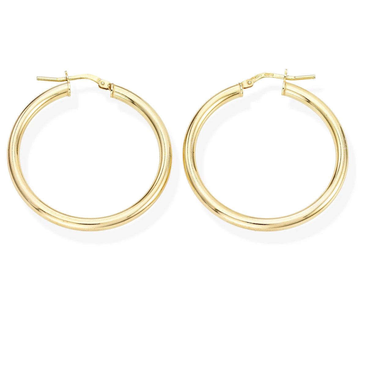 Orecchini Amen Cerchio 3 cm Dorato ORCE3G3
