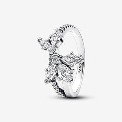 Pandora Asymmetrical Herbarium Ring with Bright Petals