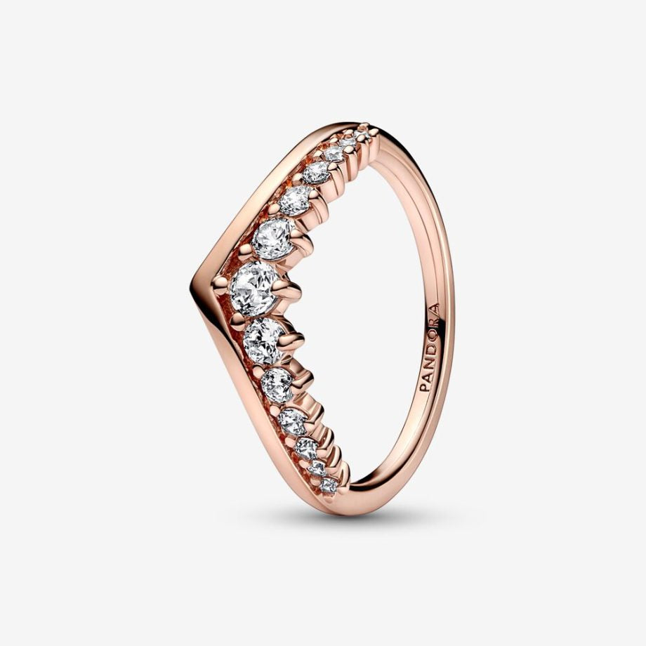 Anello Pandora Desiderio Rosè Con Pietre Luminose 182320C01