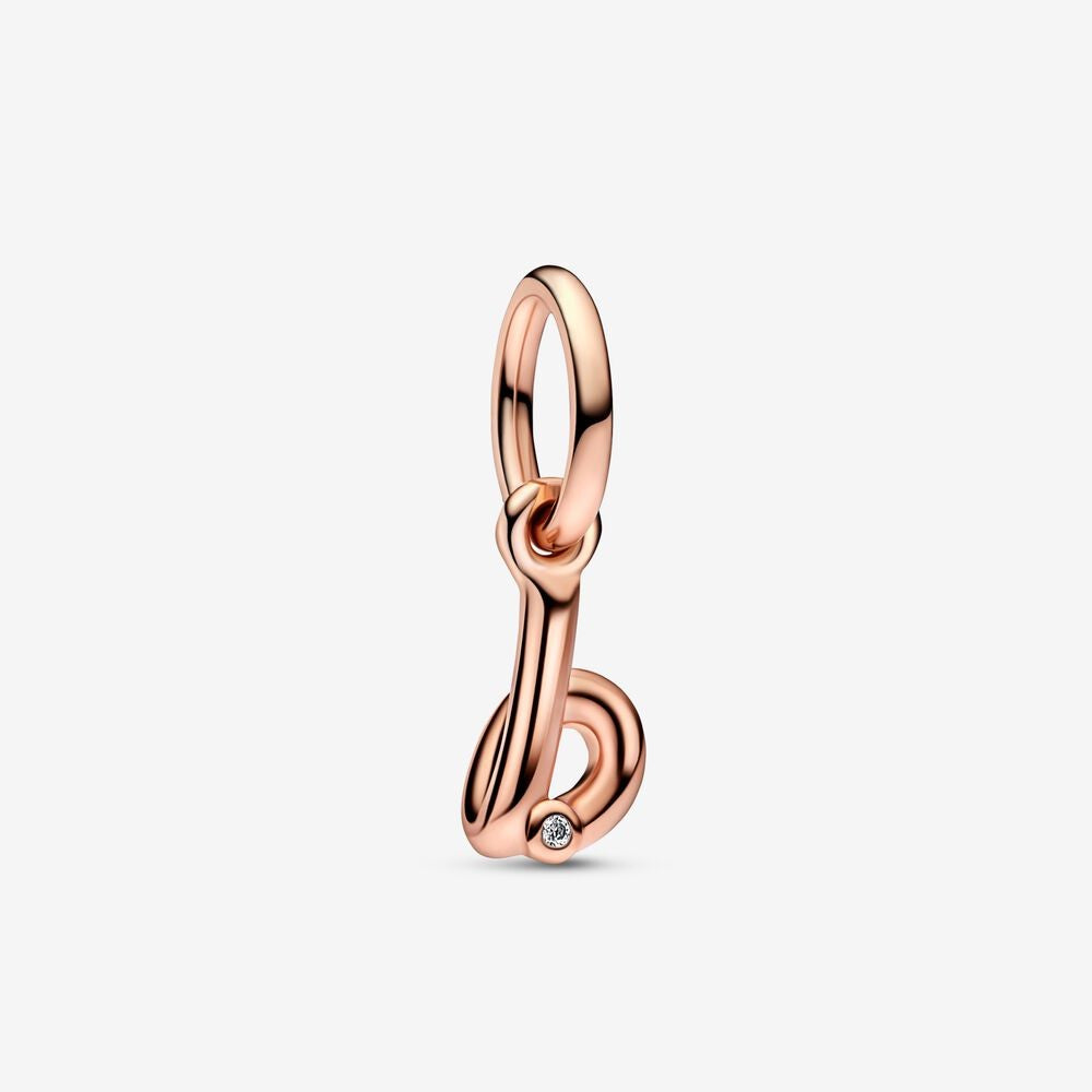 Charm colgante del alfabeto de Pandora con la letra B