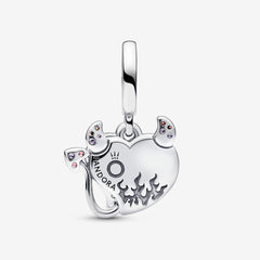 Charm Pandora Pendente Doppio Cuore "Heart On Fire’’ 792511C01