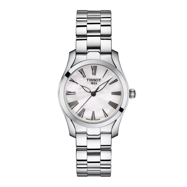 Orologio Tissot t-wave con Madreperla e Numeri Romani T1122101111300