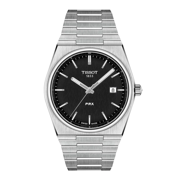 Orologio Tissot PRX Quarzo Quadrante Nero T1374101105100