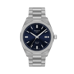 Reloj Tissot PRC 100 Solar de 39 mm con esfera azul