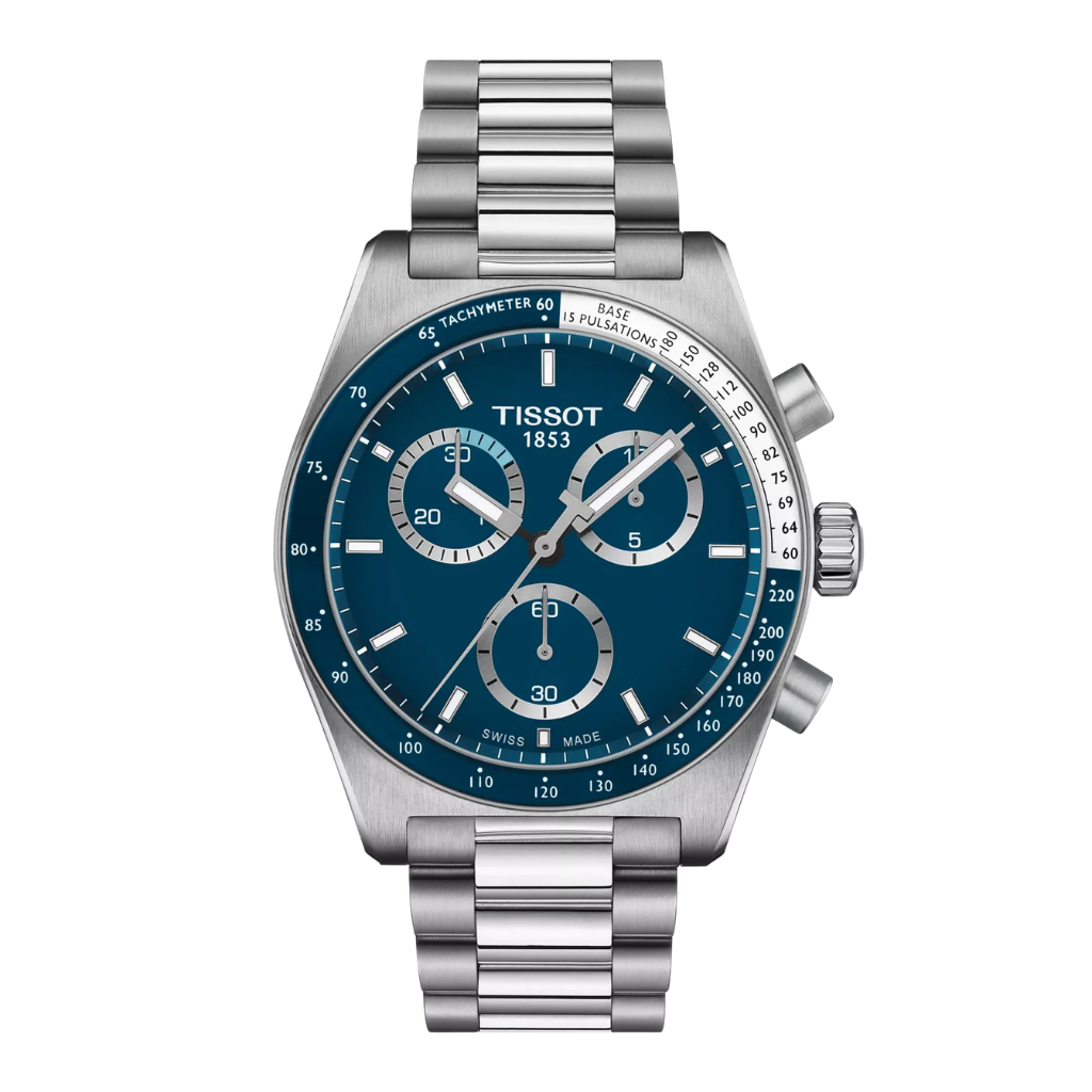 Orologio Tissot da Uomo Cronografo PR516 con Quadrante Blu T1494171104100