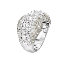 Swarovski Sublima Cocktail Ring with Pavé Crystals