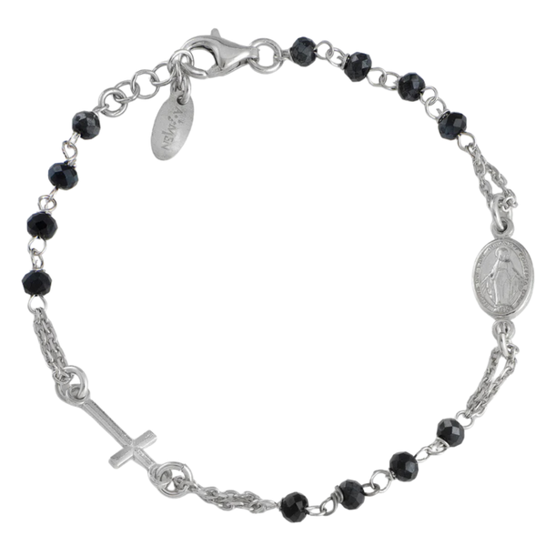 Bracciale Amen Rosario Con Cristalli Colorati BROB