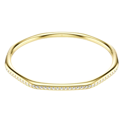 Swarovski Dextera Octagonal Rigid Bracelet in Yellow Gold Plated