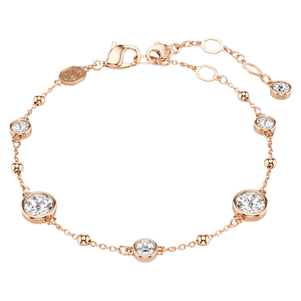 Pulsera Swarovski Imber chapada en oro rosa