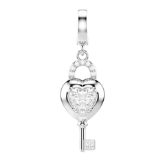 Charm de llave Idylla de Swarovski