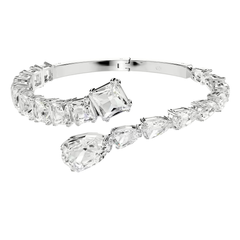 Swarovski Matrix Rigid Bracelet with Multi-Shaped Stones