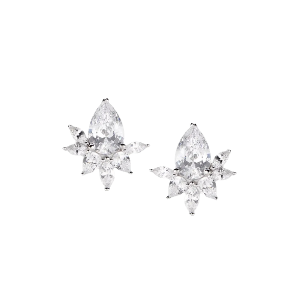 Orecchini Stardust Con Zirconi Bianchi E Colorati E1FIBB
