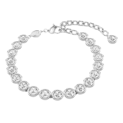 Pulsera de tenis Swarovski Imber bañada en rodio