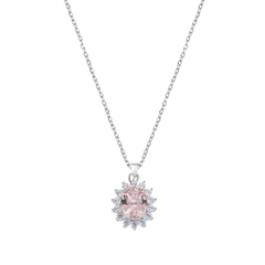 Collana Amen Royal Lady Con Zircone Bianco E Colorato CLLDGBB