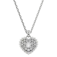 Swarovski Hyperbola Crystal Heart Pendant Necklace