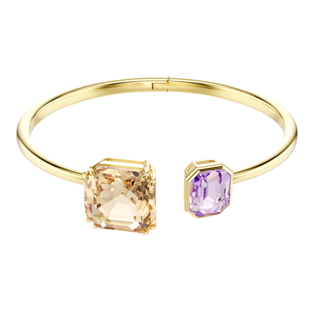 Swarovski Millenia Rigid Bracelet in Yellow Gold Plated