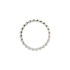 Nove25 Ring with Polished Silver Balls