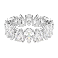 Anello Swarovski Matrix Vittore Taglio Goccia -
