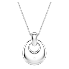 Swarovski Sublima Pendant Necklace White, Rhodium Plated