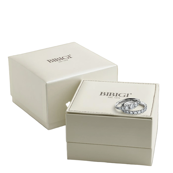 Veretta Bibigì in Oro Bianco con 5 Brillanti ANK0013B02