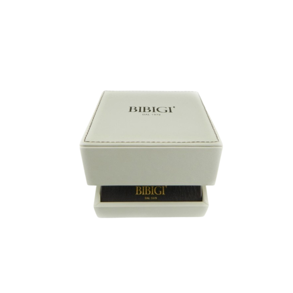Bracciale Bibigì Tennis Con Catena In Oro Bianco E Brillanti 0.16 CT BRK0002B2