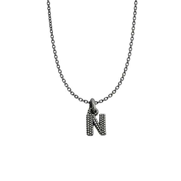 Collana Nove25 Iniziali N Puntinata N25PEN00433