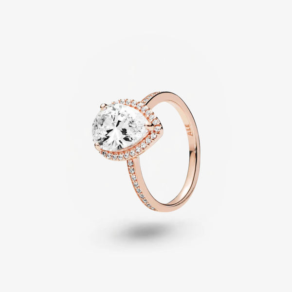 Anello Pandora Punto Luce Goccia Scintillante 186251CZ