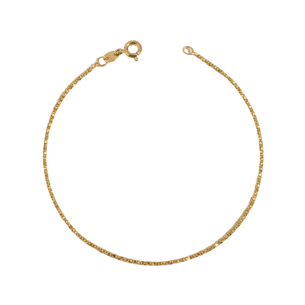 Bracciale Stroili Colette Oro Giallo 9 KT Maglia Criss-cross 1436814