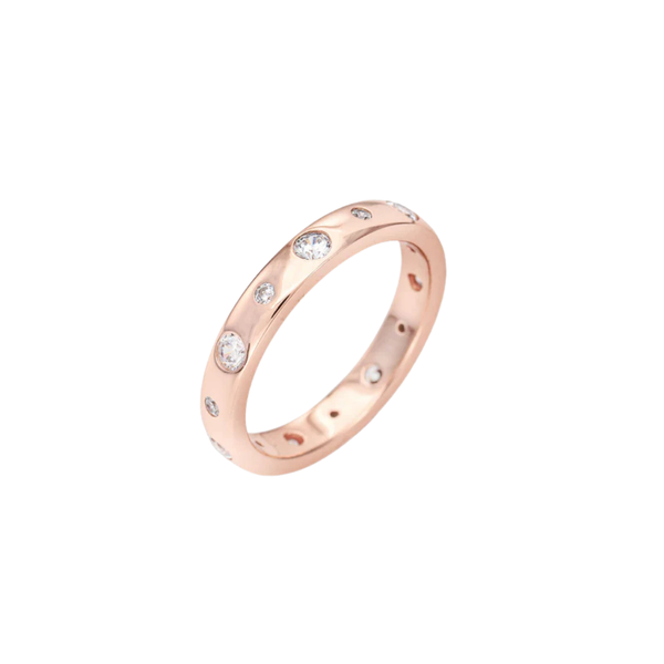 Anello Amen Fede Zirconi Incastonati FE