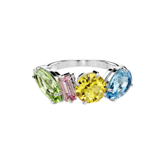 Swarovski Gema Ring with Multicolor Crystals