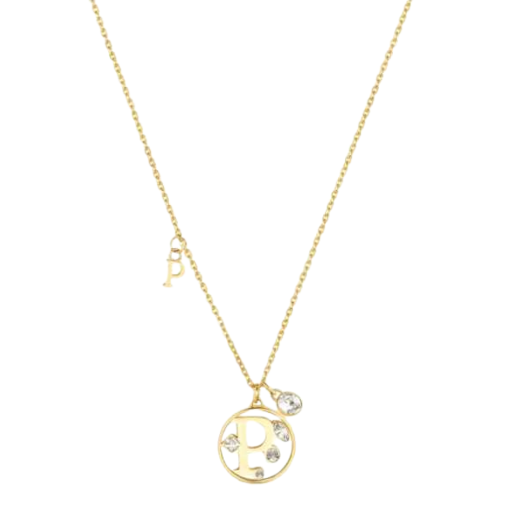Brosway Chakra Alphabet Initial P Necklace in Gold