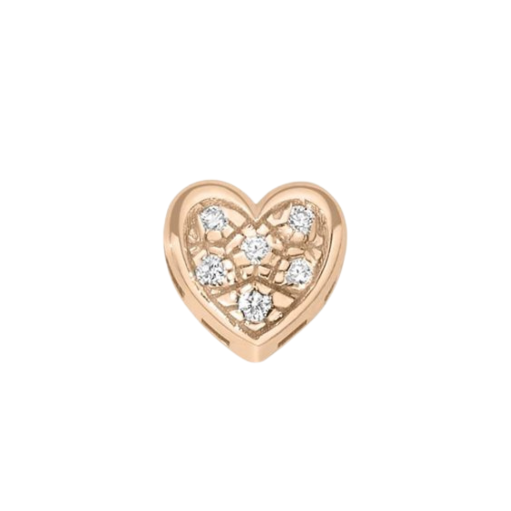 Elements Cuore in Oro Rosa e Diamanti 0,03 ct DCHF7397.003