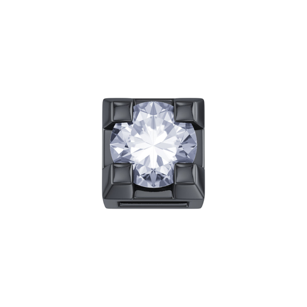 Elements Griffe en oro bruñido y diamantes de 0,02 ct