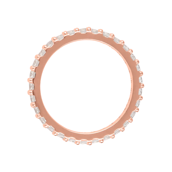 Anello Bronzallure Veretta Con Pietre Bianche Luminose WSBZ01993.W-50