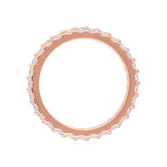 Bronzallure Veretta Ring with Bright White Stones