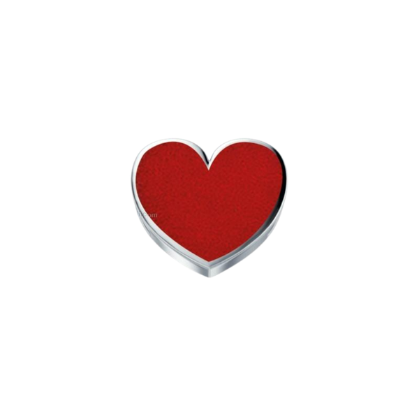 Elements Cuore in Oro e Smaltato Rosso DCHF9176