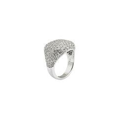 Nove25 Chevalier Square Zircon Ring