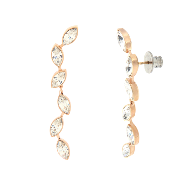 Orecchini Rebecca Lumière con Pietre Bianche BLMORR02