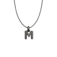Collana Nove25 Iniziale M Puntinata N25COL00355